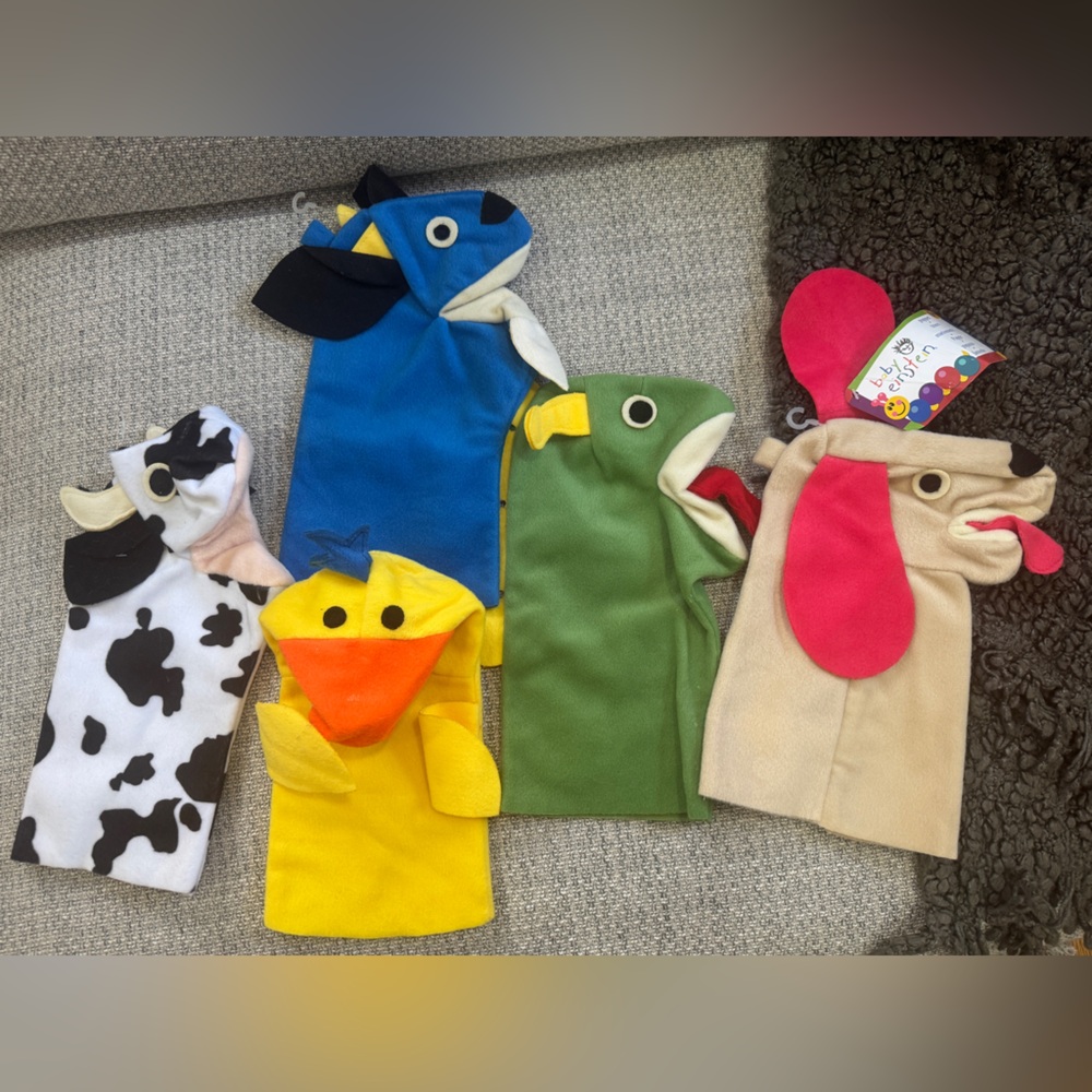 Baby Einstein puppets
